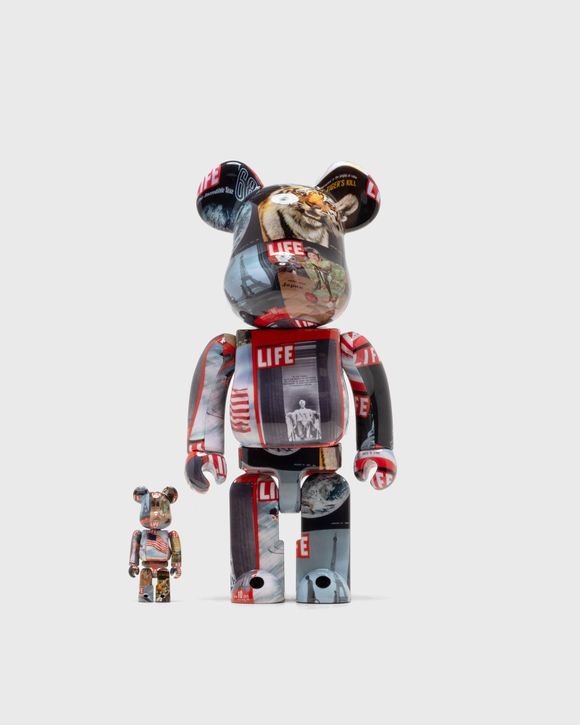 MEDICOM BEARBRICK 100% 400% LIFE MAGAZINE Multi | BSTN Store