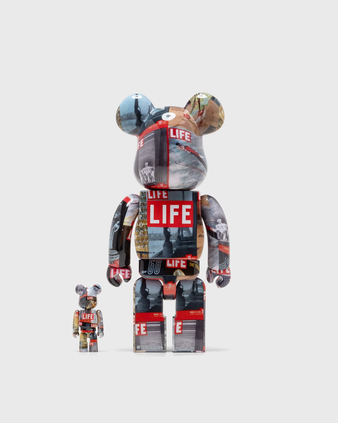 激レア BERBRICK WISH YOU A GOOD LIFE NICKTHEREAL 100％&400% 100%+400% / 1000% BE@RBRICK NICKTHEREAL's creative agen