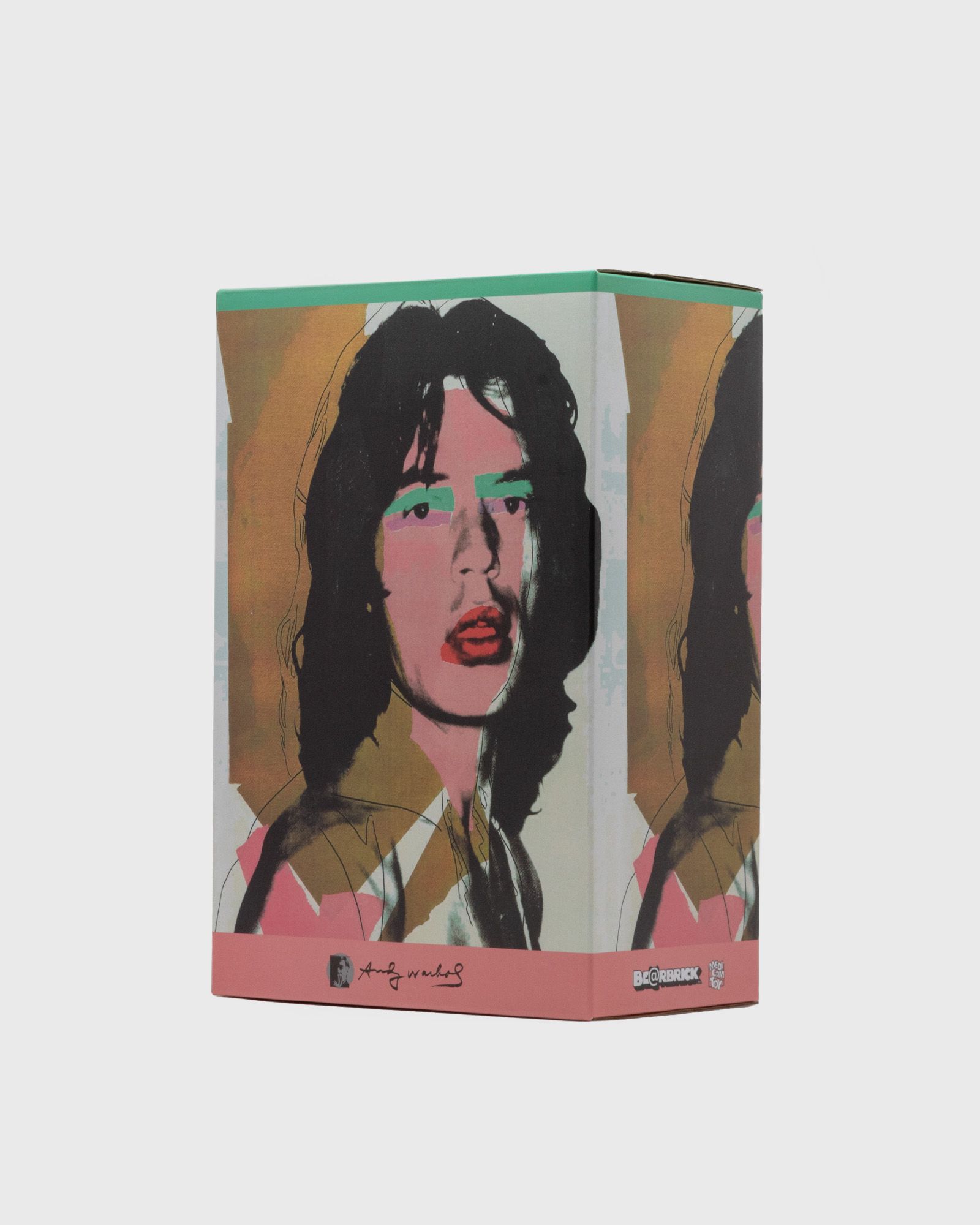 BEARBRICK 100% 400% ANDY WARHOL MICK JAGGER