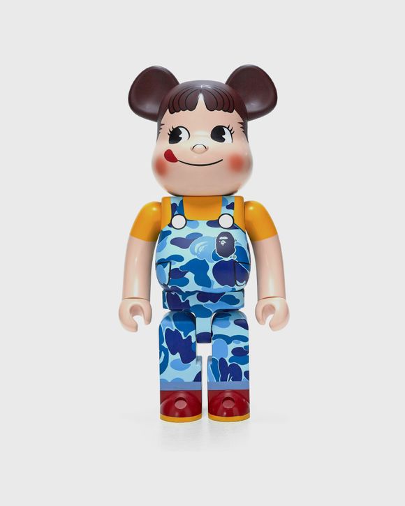 MEDICOM BEARBRICK 1000% BAPE X PEKO-CHAN BLUE Multi | BSTN Store