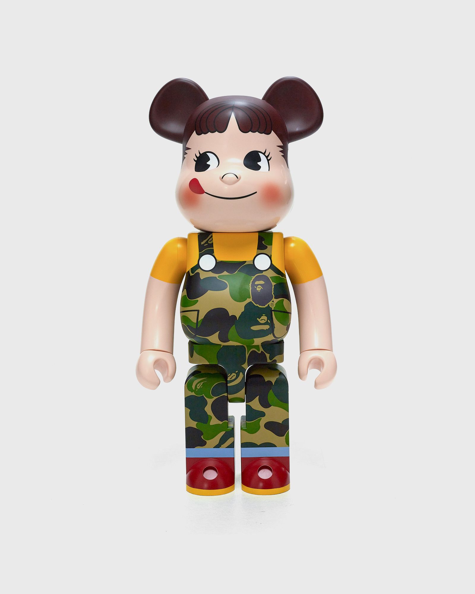 BEARBRICK 1000% BAPE X PEKO-CHAN GREEN