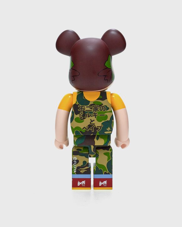 MEDICOM BEARBRICK 1000% BAPE X PEKO-CHAN GREEN Multi | BSTN Store