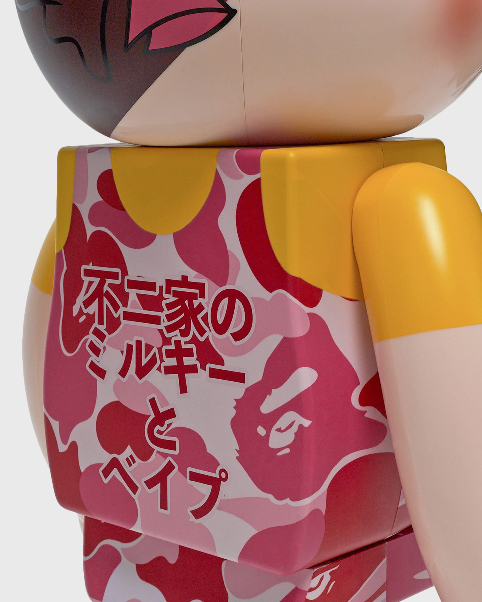 MEDICOM BEARBRICK 1000% BAPE X PEKO-CHAN PINK Multi | BSTN Store