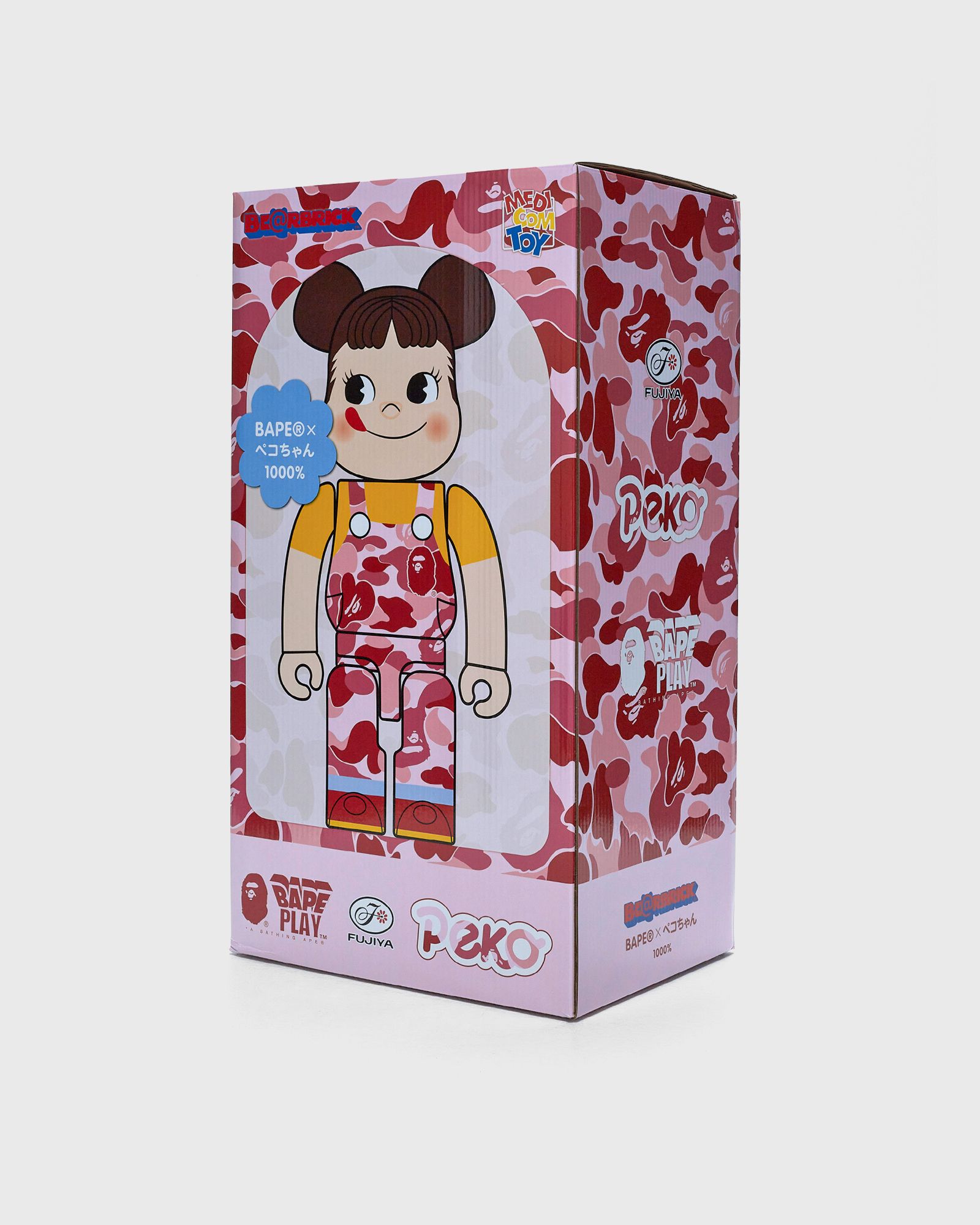 BE@RBRICK BAPE(R) ペコちゃん 1000％　PINK BE＠RBRICK BAPE® × ペコちゃん 1000%（ピンク）