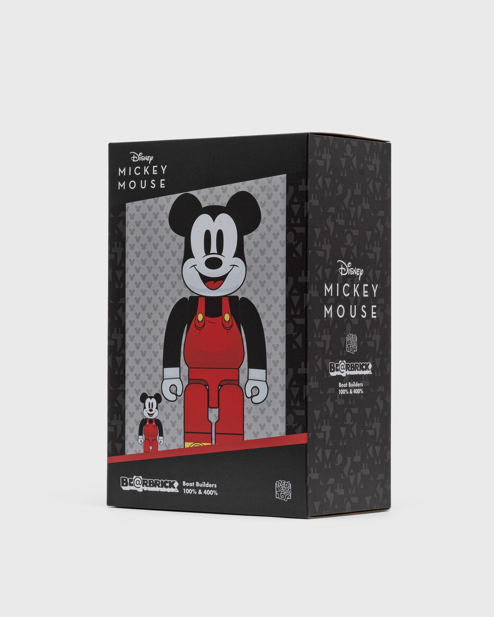 BEARBRICK 100% 400% MICKEY MOUSE BOAT BUILDERS