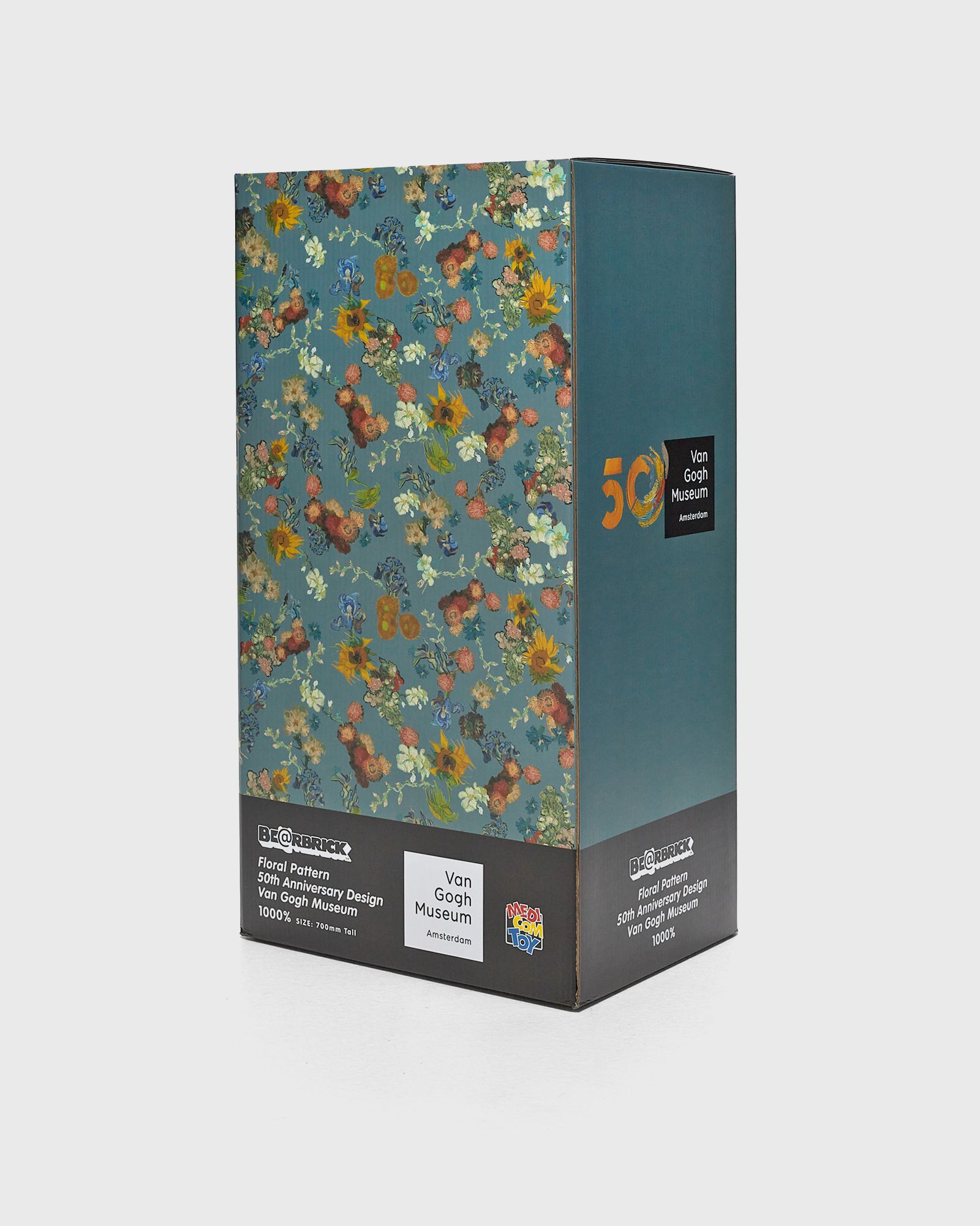 BEARBRICK 1000% VAN GOGH FLOWERS BLUE