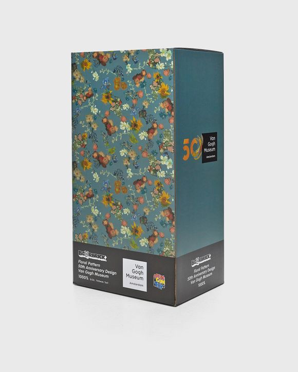 MEDICOM BEARBRICK 1000% VAN GOGH FLOWERS BLUE Multi | BSTN Store