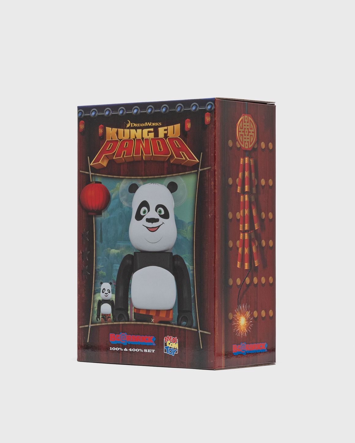 Bearbrick x Kung Fu Panda 100% & 400% Set - US
