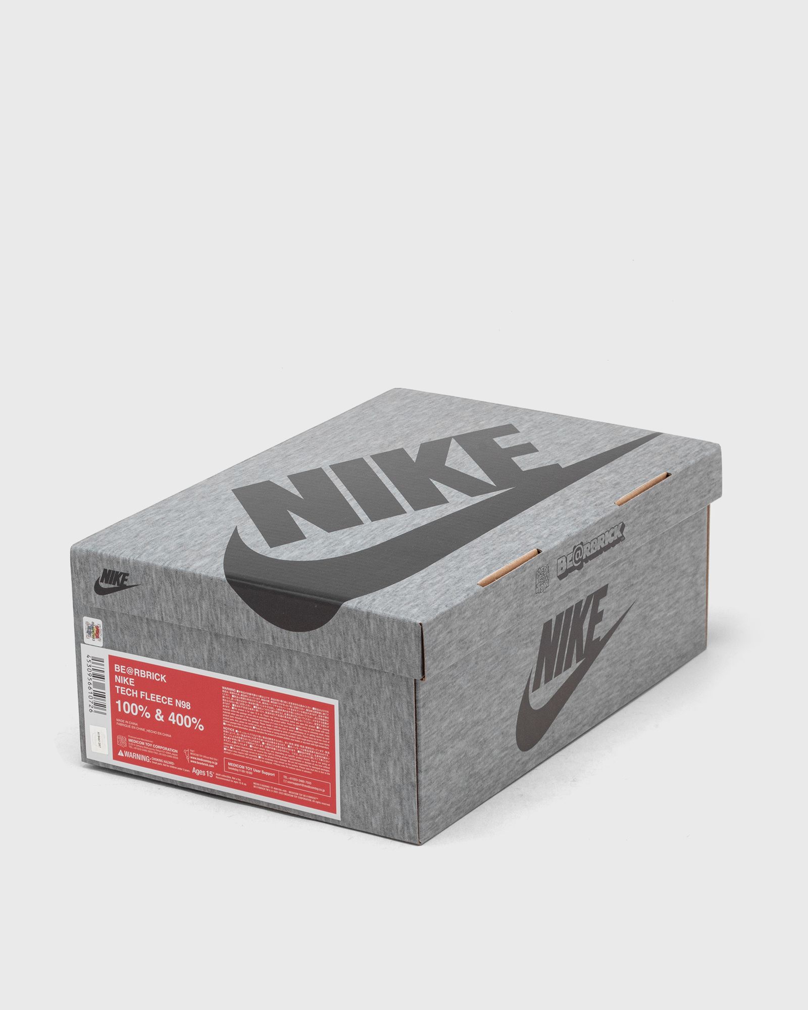 BEARBRICK 100% 400% NIKE TECH FLEECE N98