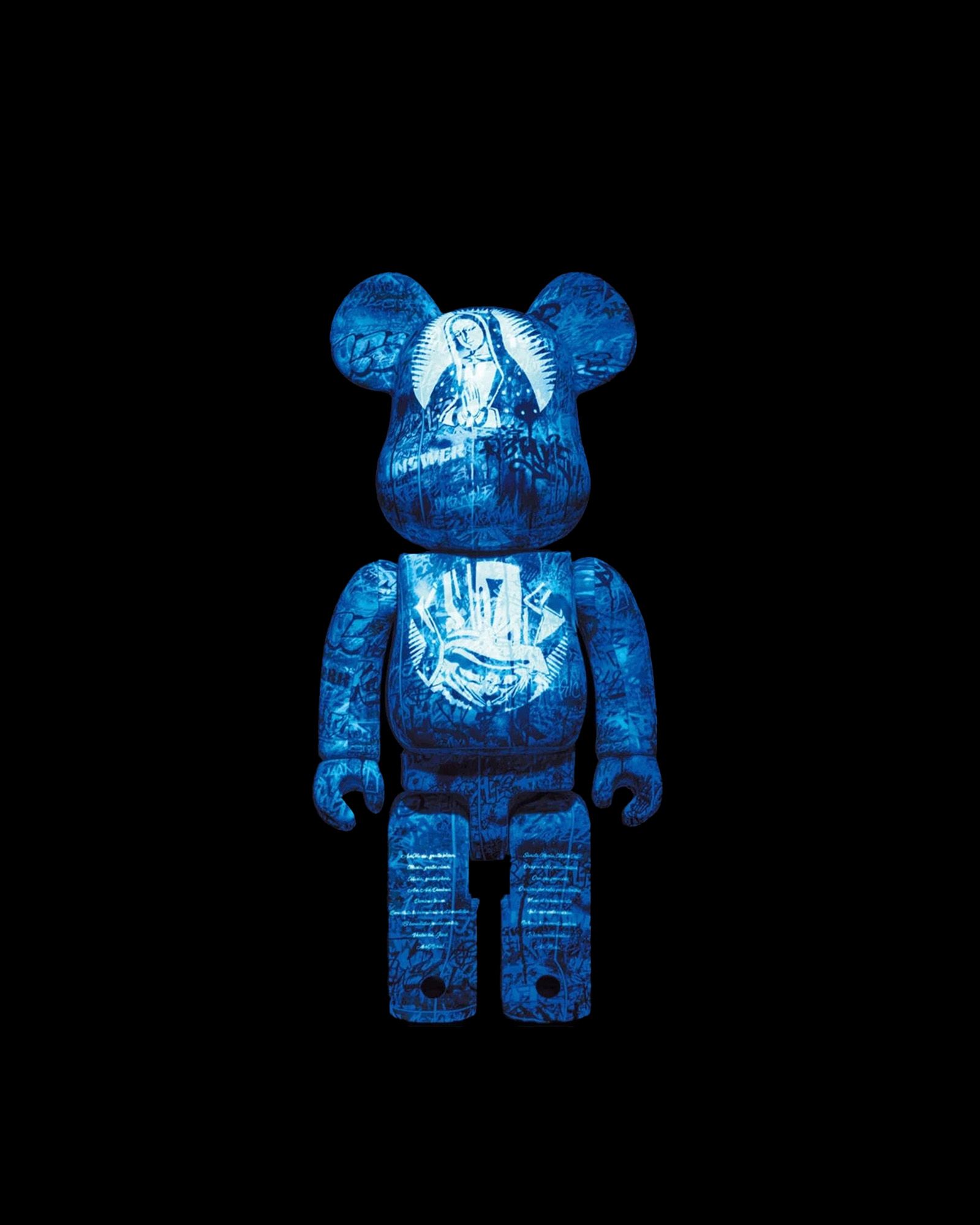 BEARBRICK 400% KNAVE BY YUCK P(L/R)AYER