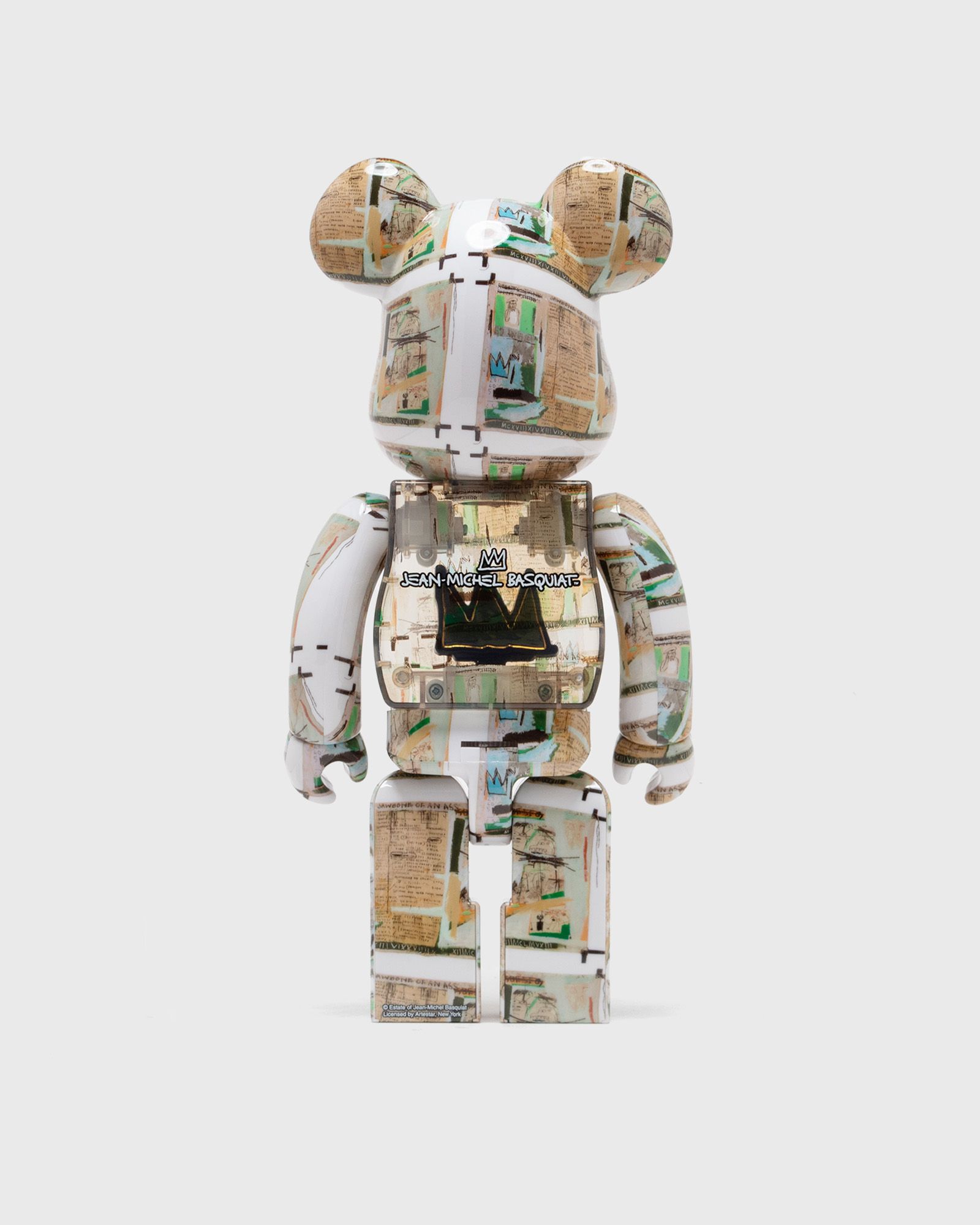 BEARBRICK 1000% JEAN-MICHEL BASQUIAT KING PLEASURE