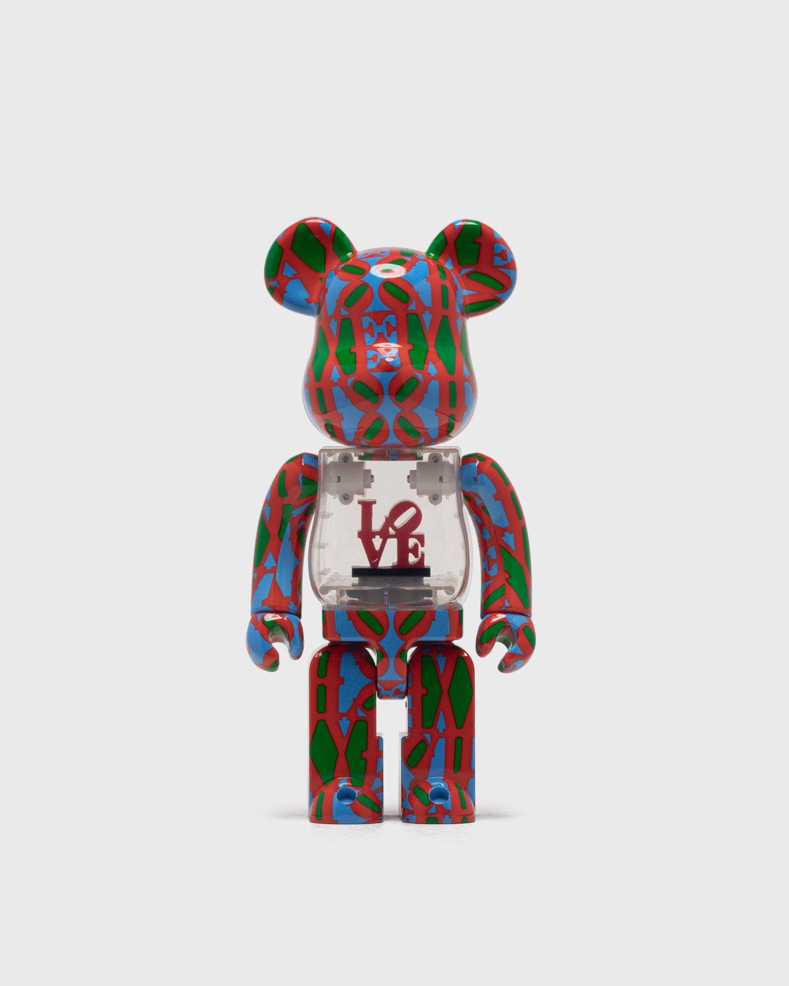 BEARBRICK 400% ROBERT INDIANA LOVE