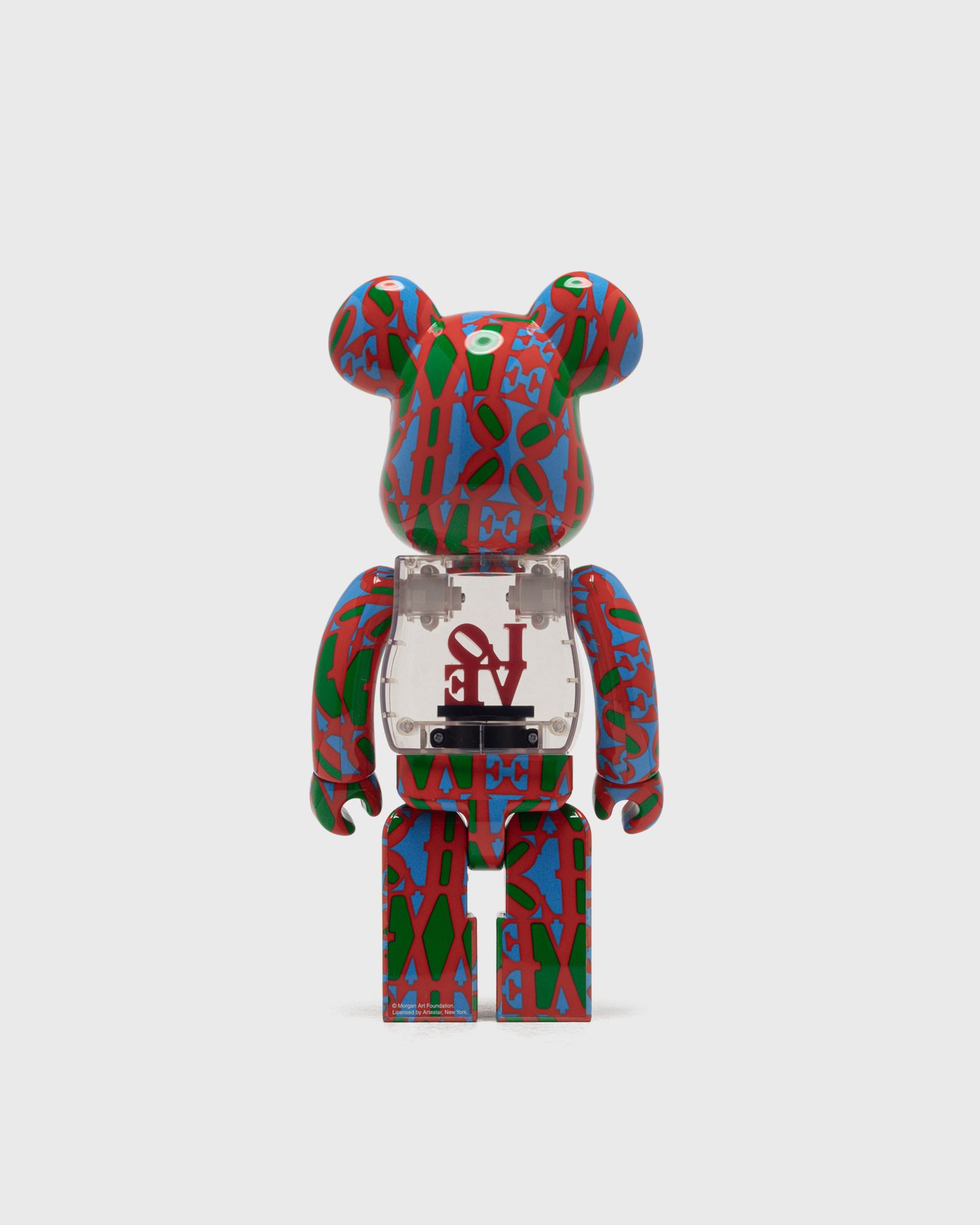 BEARBRICK 400% ROBERT INDIANA LOVE