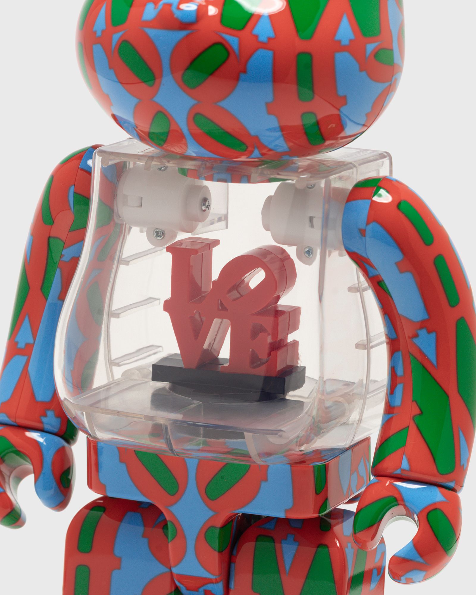BEARBRICK 400% ROBERT INDIANA LOVE