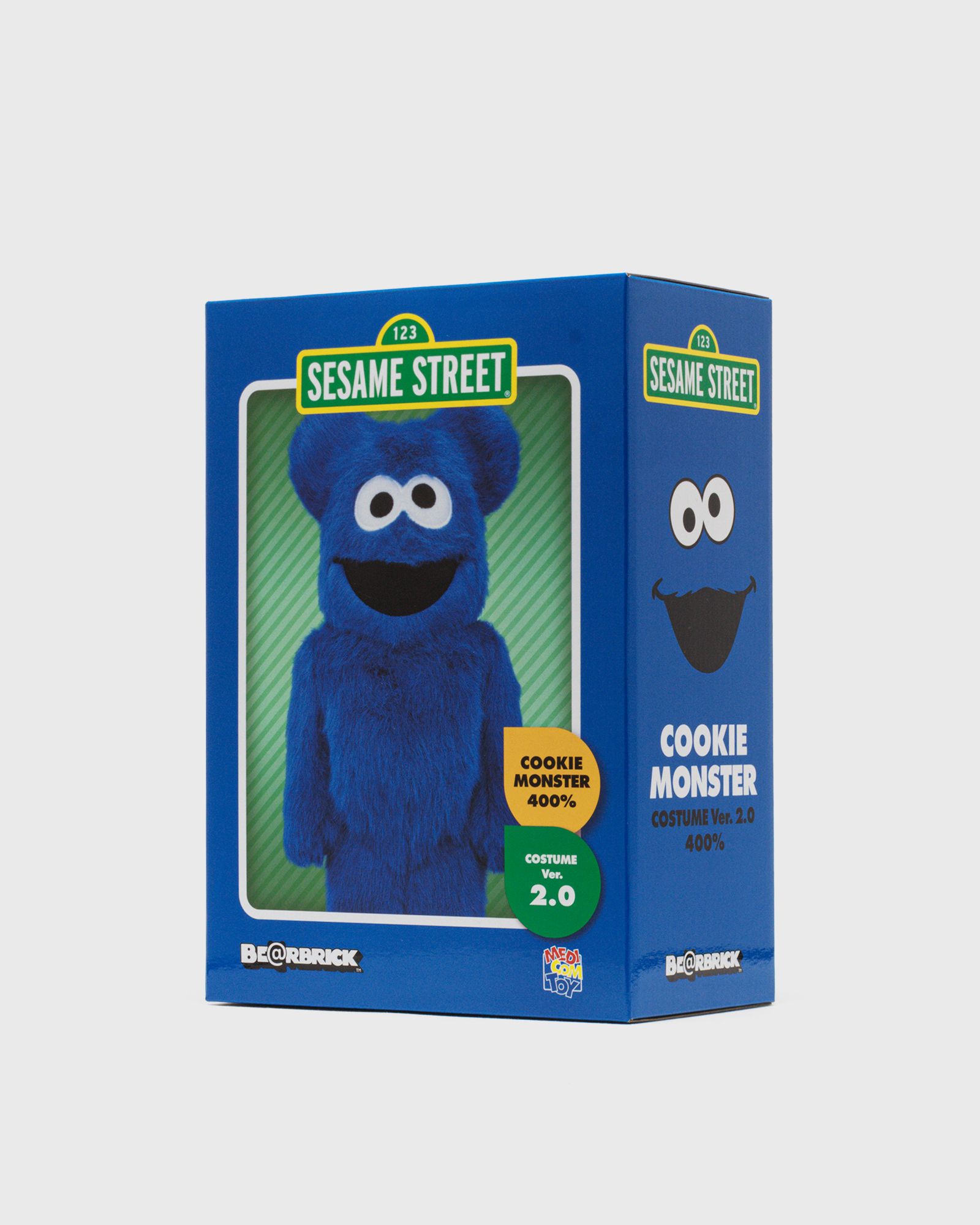 BEARBRICK 400% SESAME STREET COOKIE MONSTER COSTUME VERSION 2.0