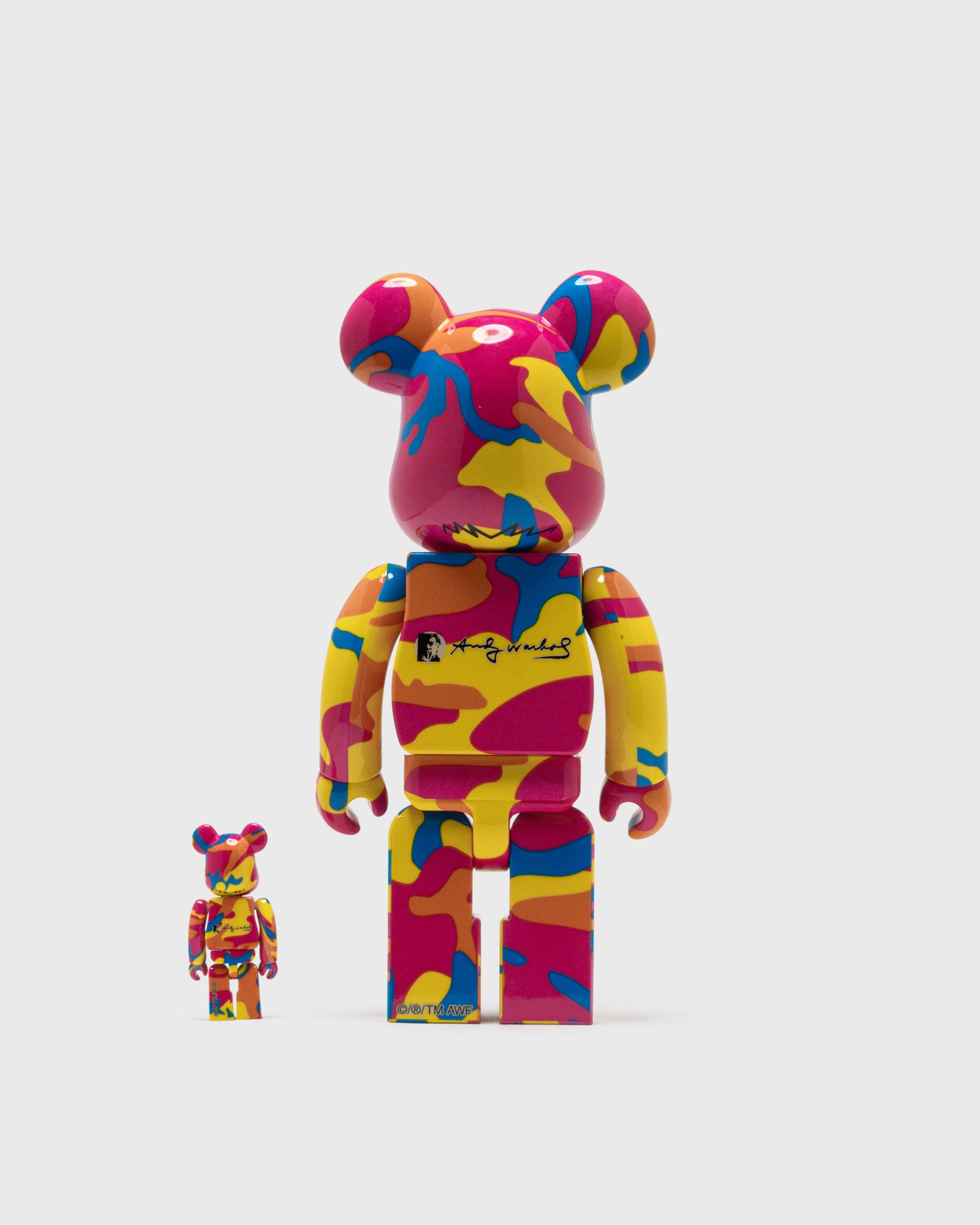 BEARBRICK 100% 400% ANDY WARHOL BWWT 3