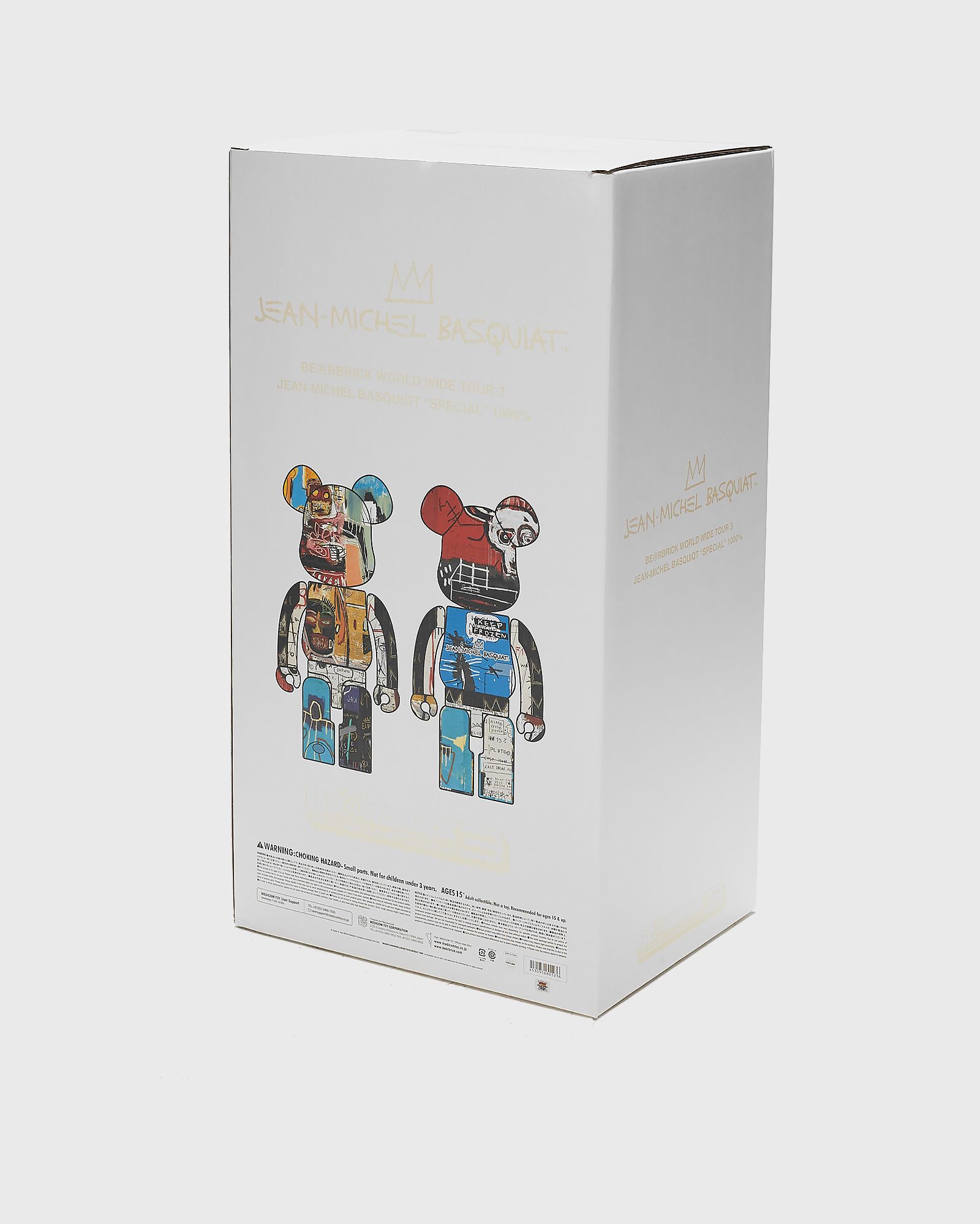 BEARBRICK 1000% JEAN-MICHEL BASQUIAT BWWT 3
