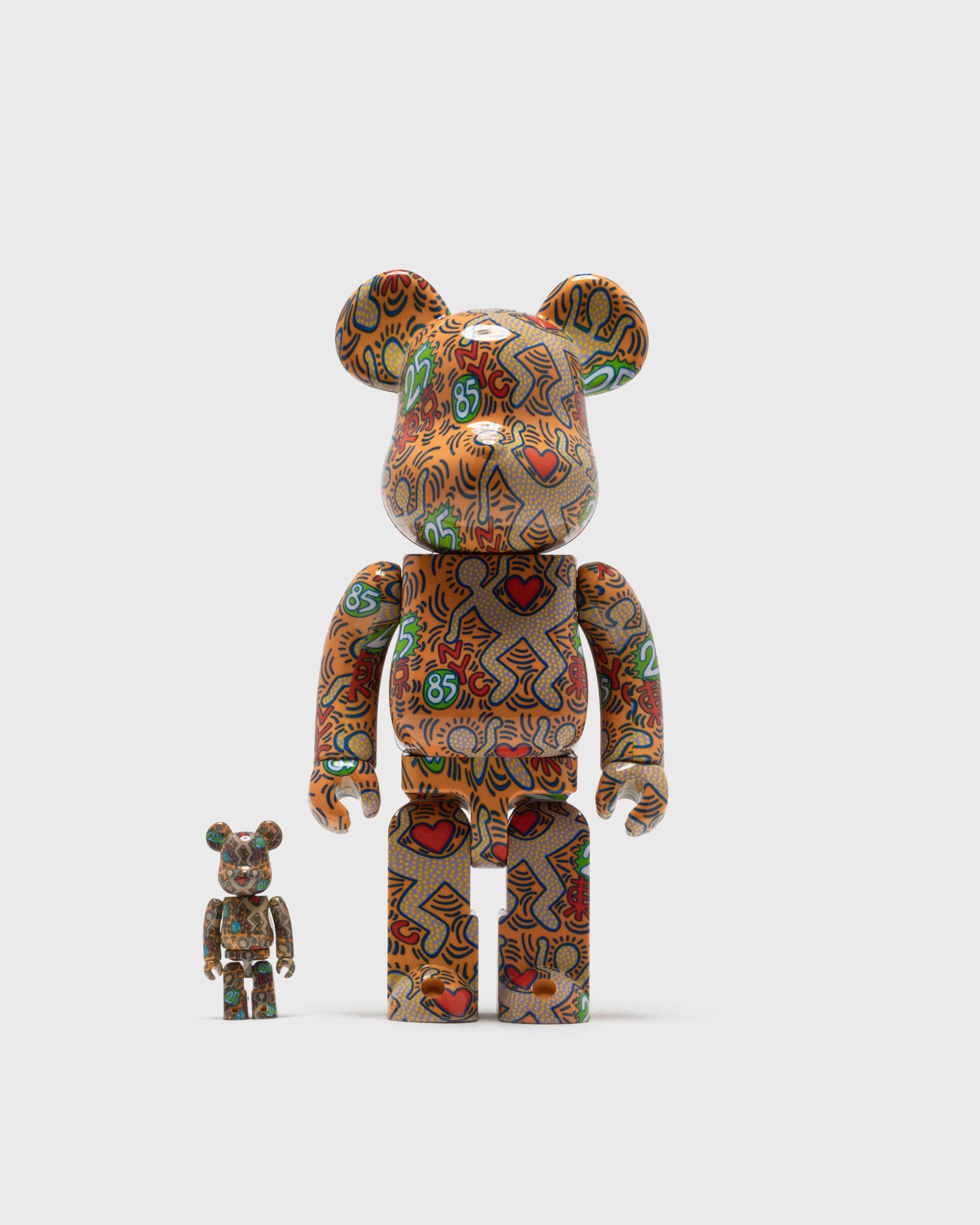 BEARBRICK 100% 400% KEITH HARING BWWT 3