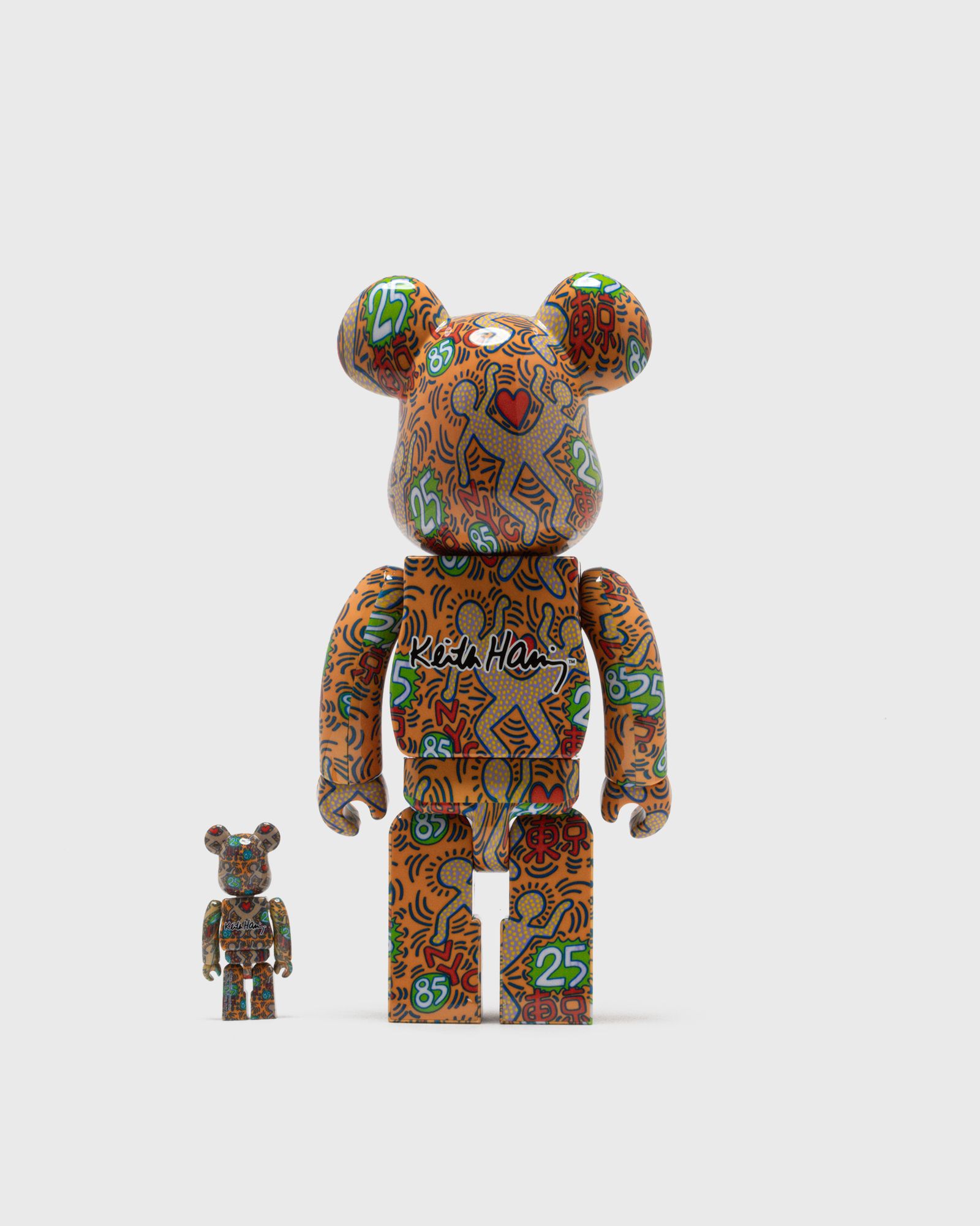 BEARBRICK 100% 400% KEITH HARING BWWT 3