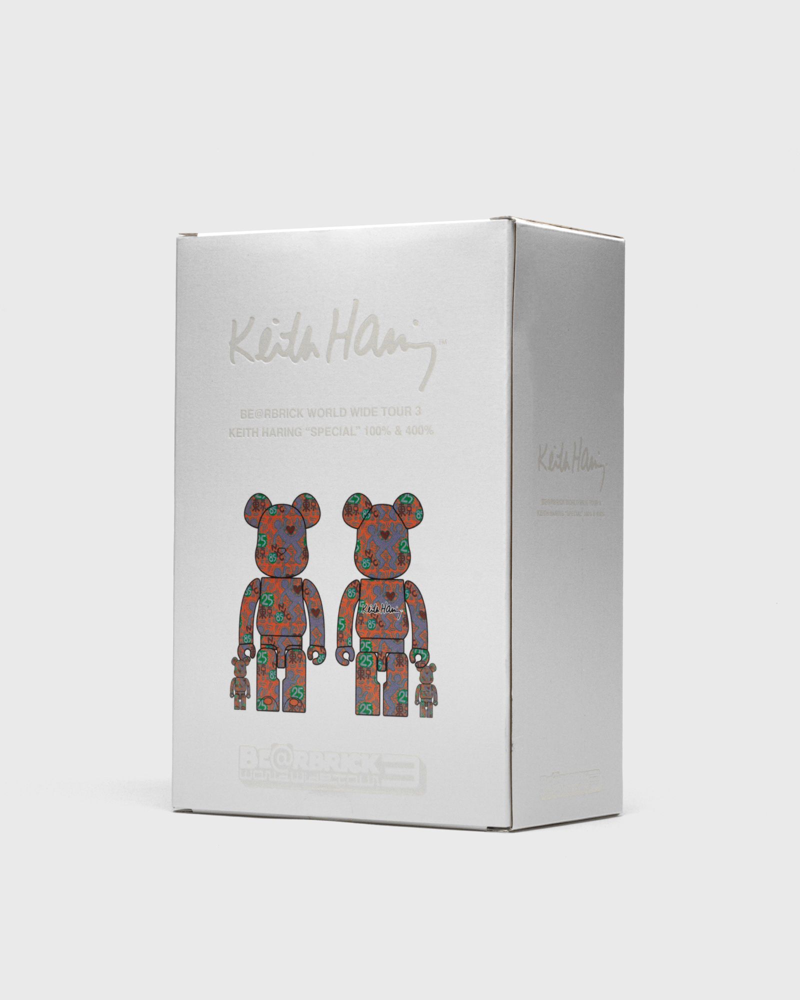 BEARBRICK 100% 400% KEITH HARING BWWT 3