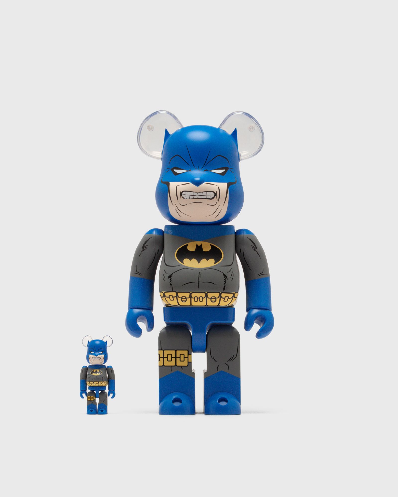BEARBRICK 100% 400% THE DARK KNIGHT RETURNS BATMAN BLUE