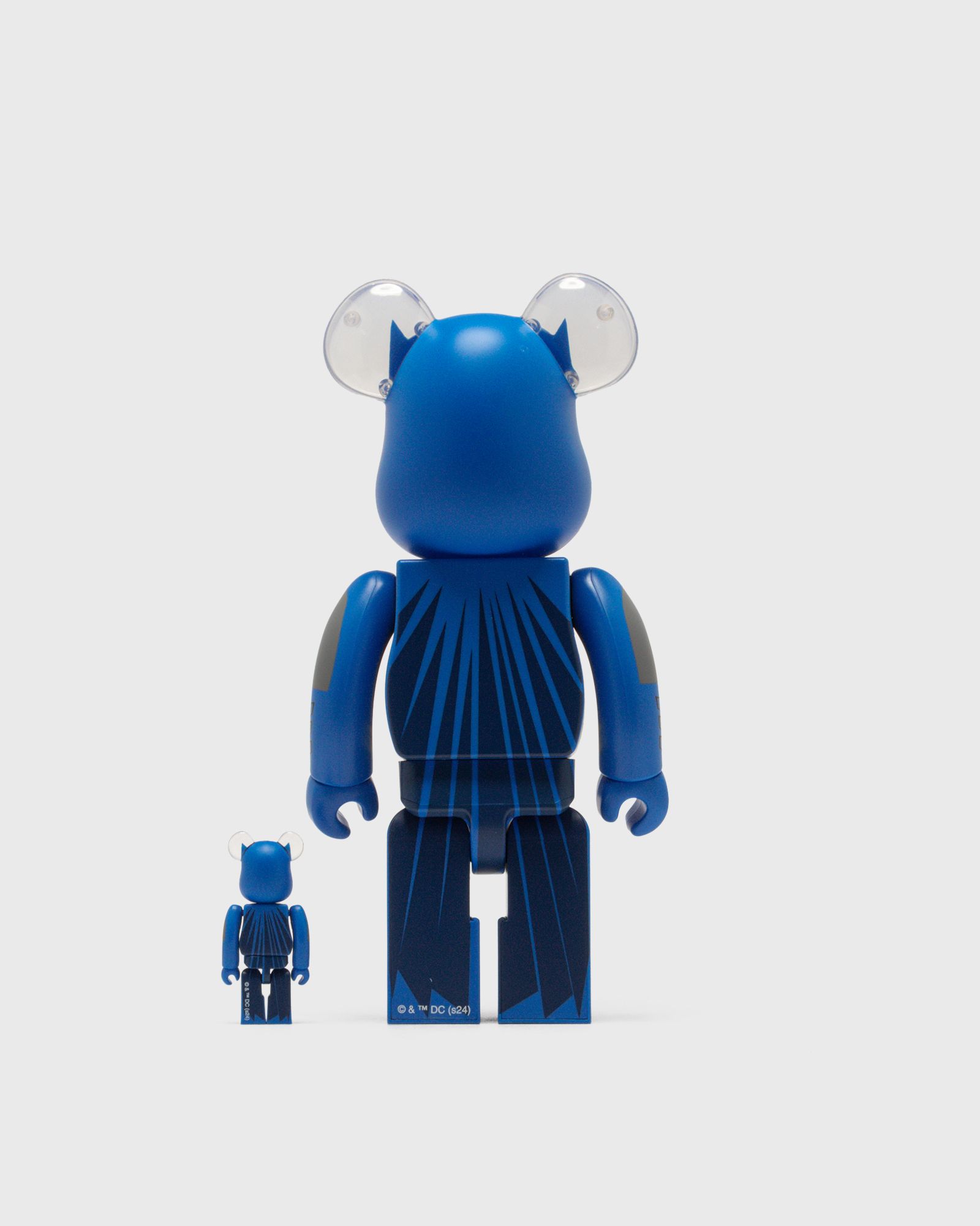 BEARBRICK 100% 400% THE DARK KNIGHT RETURNS BATMAN BLUE