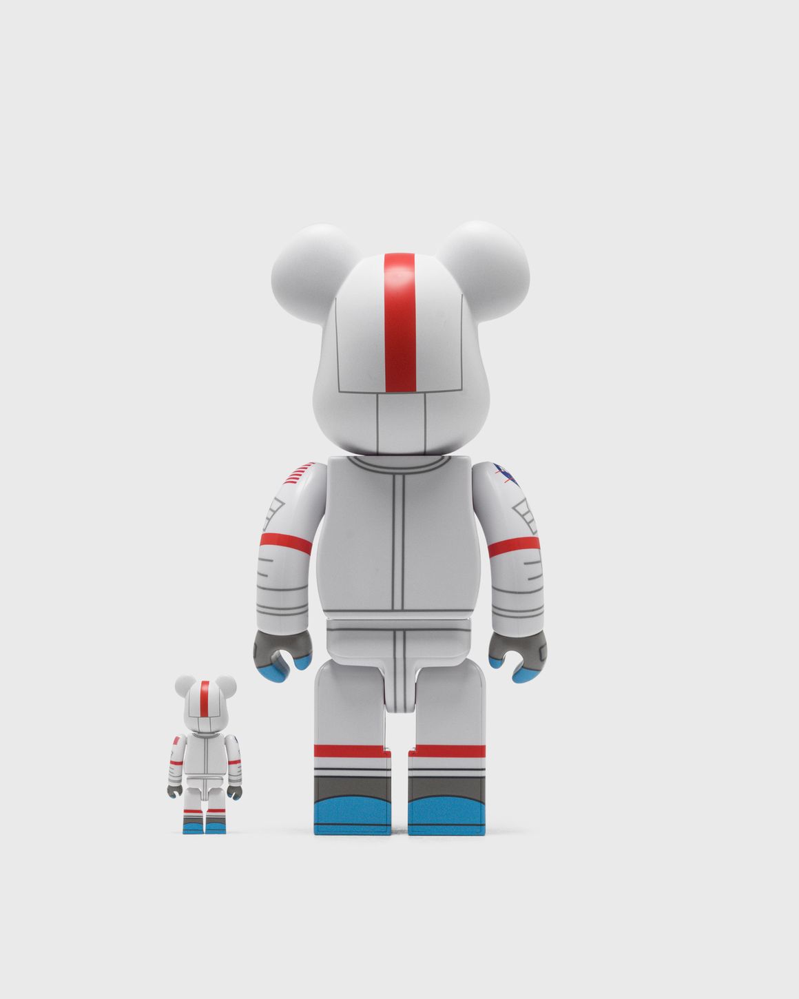 MEDICOM BEARBRICK 100% 400% APOLLO 17 ASTRONAUT Multi | BSTN