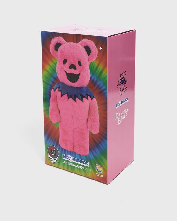 MEDICOM BEARBRICK 1000% GRATEFUL DEAD DANCING BEARS COSTUME