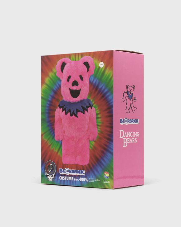 BE@RBRICK GRATEFUL DEAD DANCINGPINK 400％ Bearbrick-Grateful-Dead-