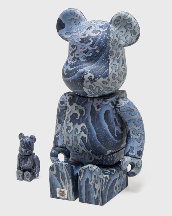 BEARBRICK 100% 400% KATSUSHIKA HOKUSAI ANGRY WAVES ONAMI