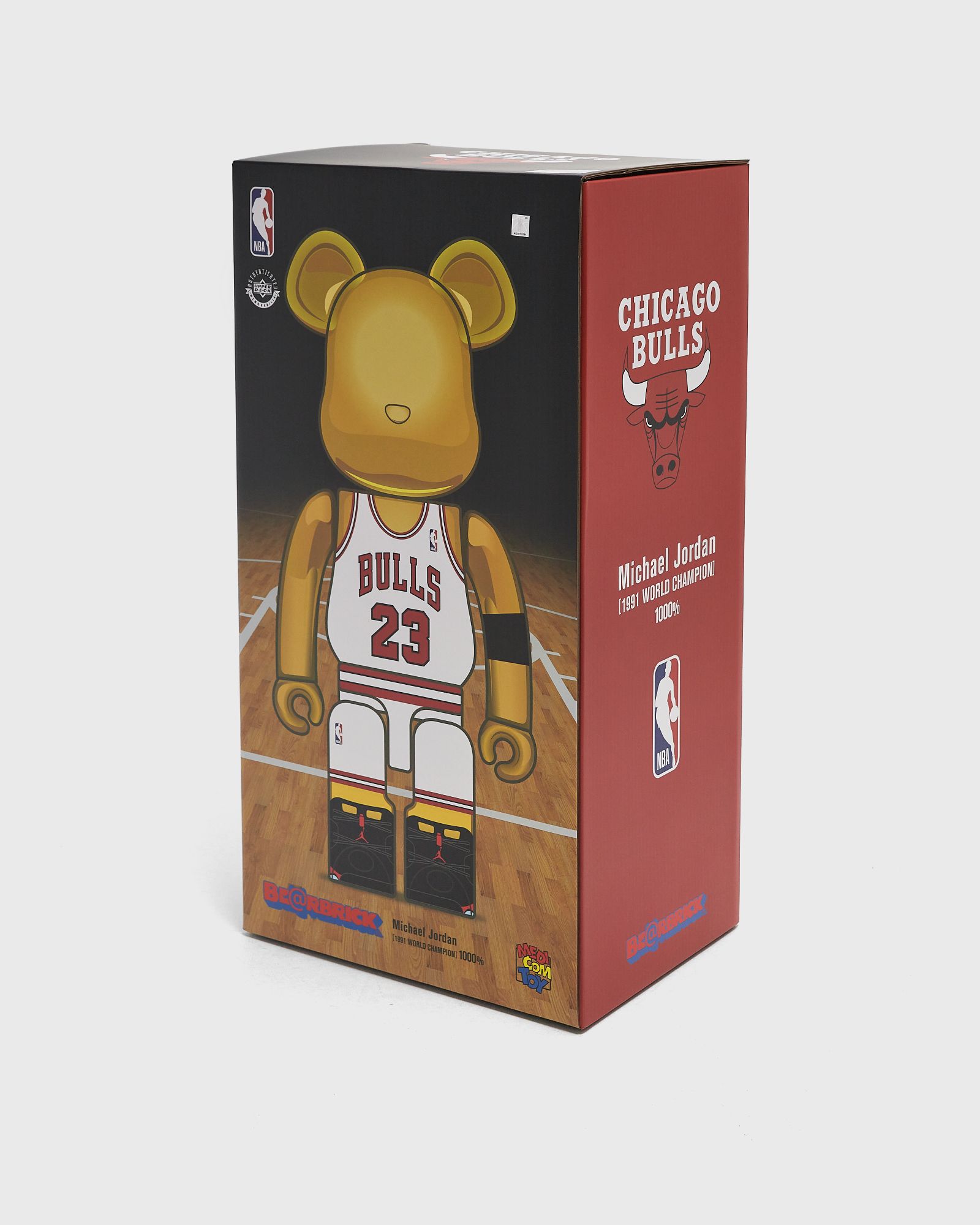 BEARBRICK 1000% MICHAEL JORDAN 1991 WORLD CHAMPION