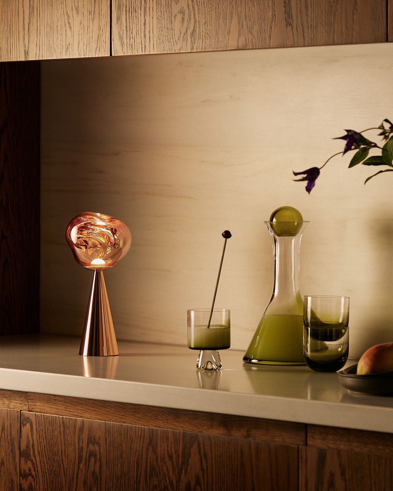 Melt Portable Copper LED UN - EU PLUG