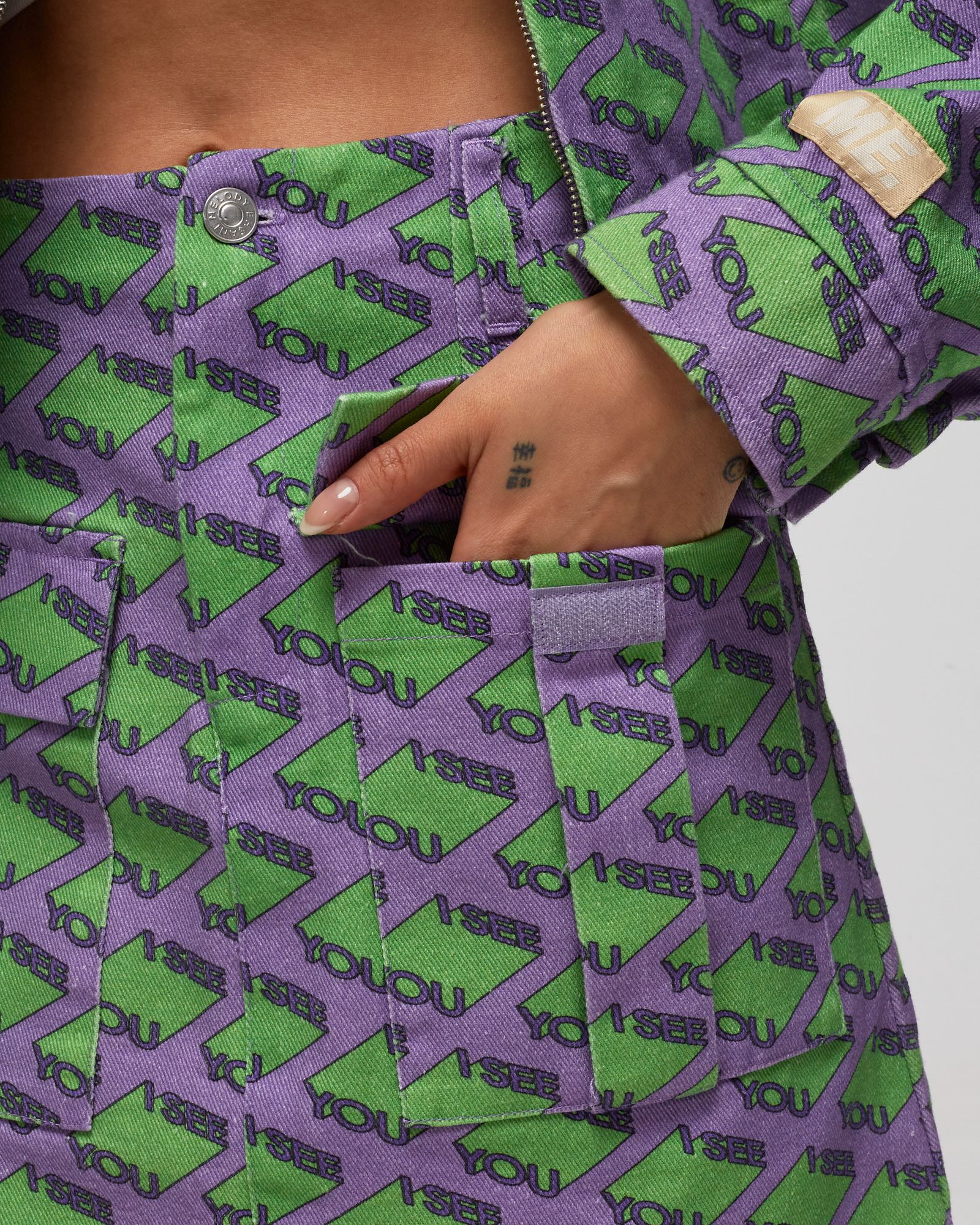 I See You Utility Skirt