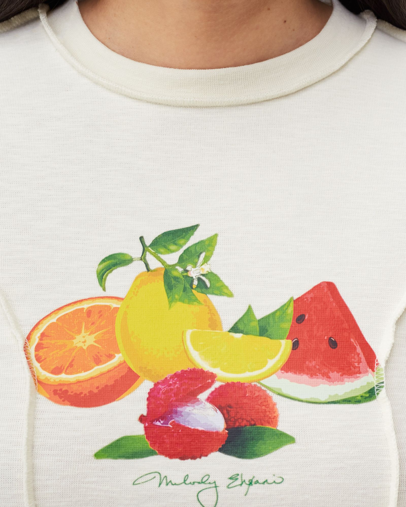 JUICY REVERSE SEAM BABY TEE