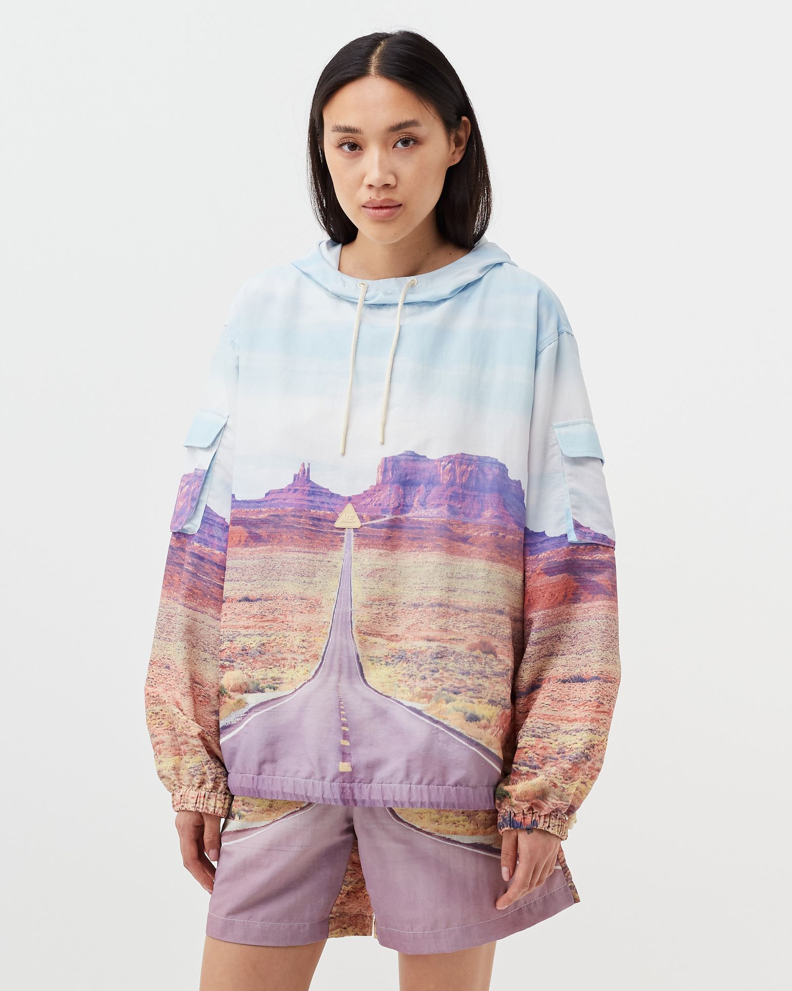 YOU ARE HERE NYLON PULLOVER