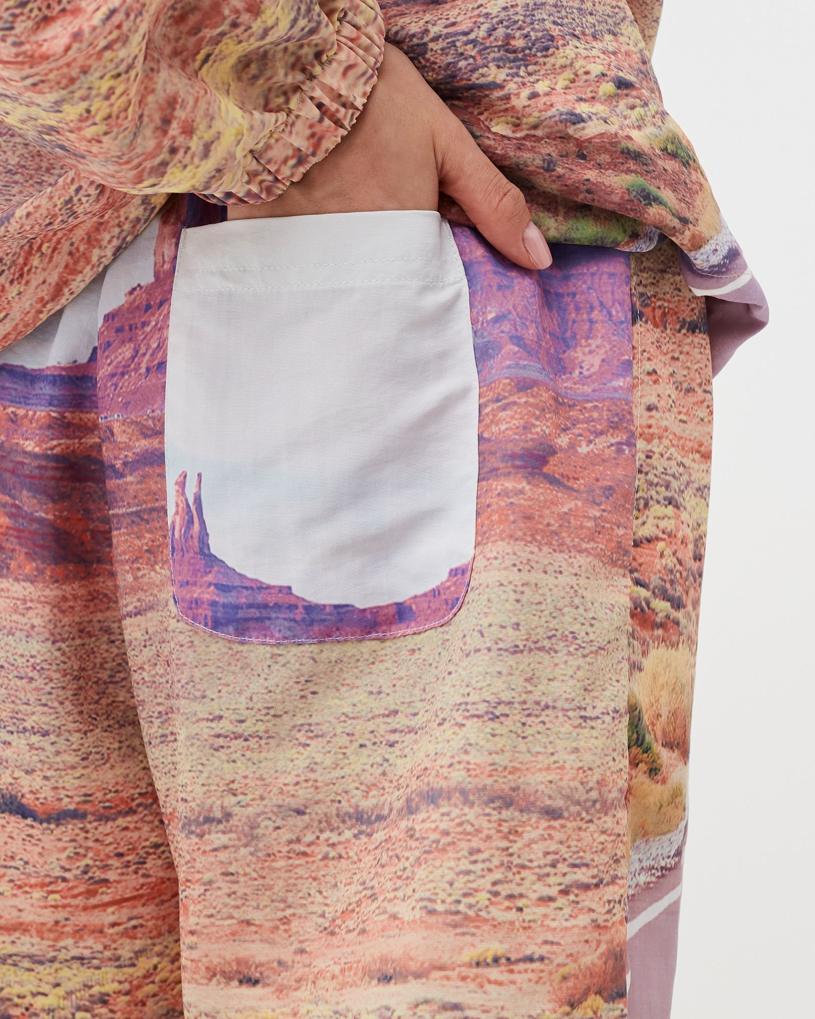 YOU ARE HERE NYLON SHORT