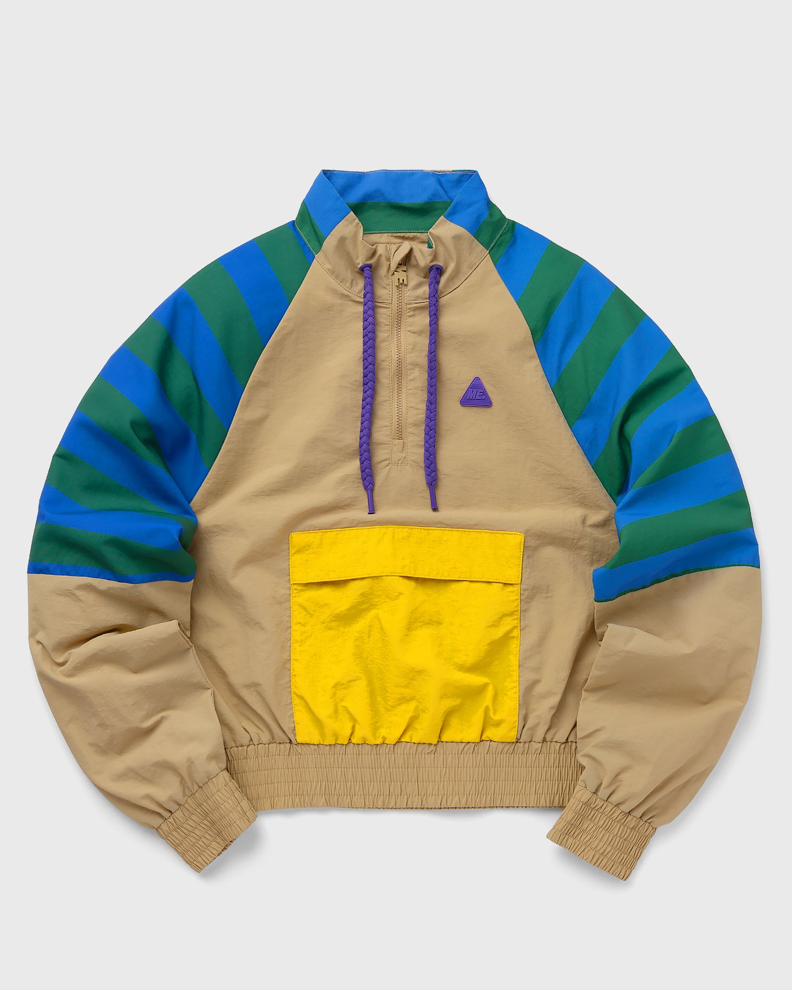 Cropped Nylon Windbreaker