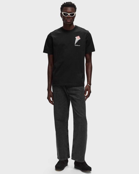 LEANING COLUMN PRINTED T-SHIRT