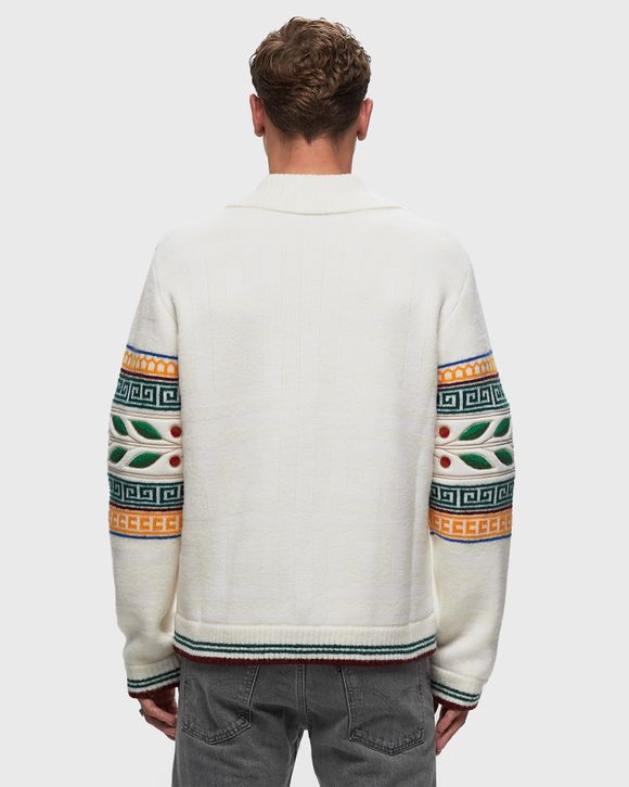 Casablanca LAURIEL OLYMPIQUE JUMPER White | BSTN Store