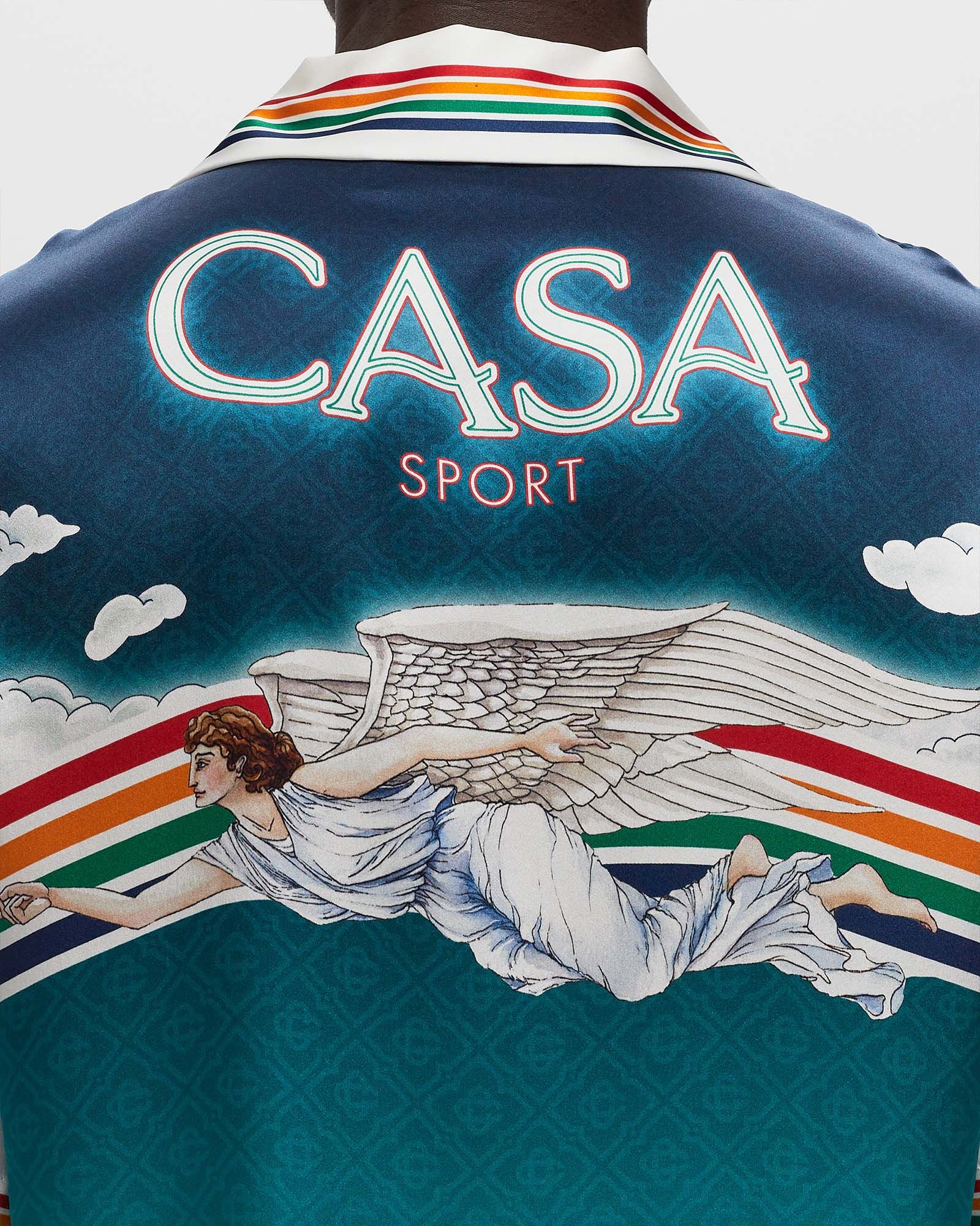 SHORT SLEEVE CUBAN COLLAR SHIRT