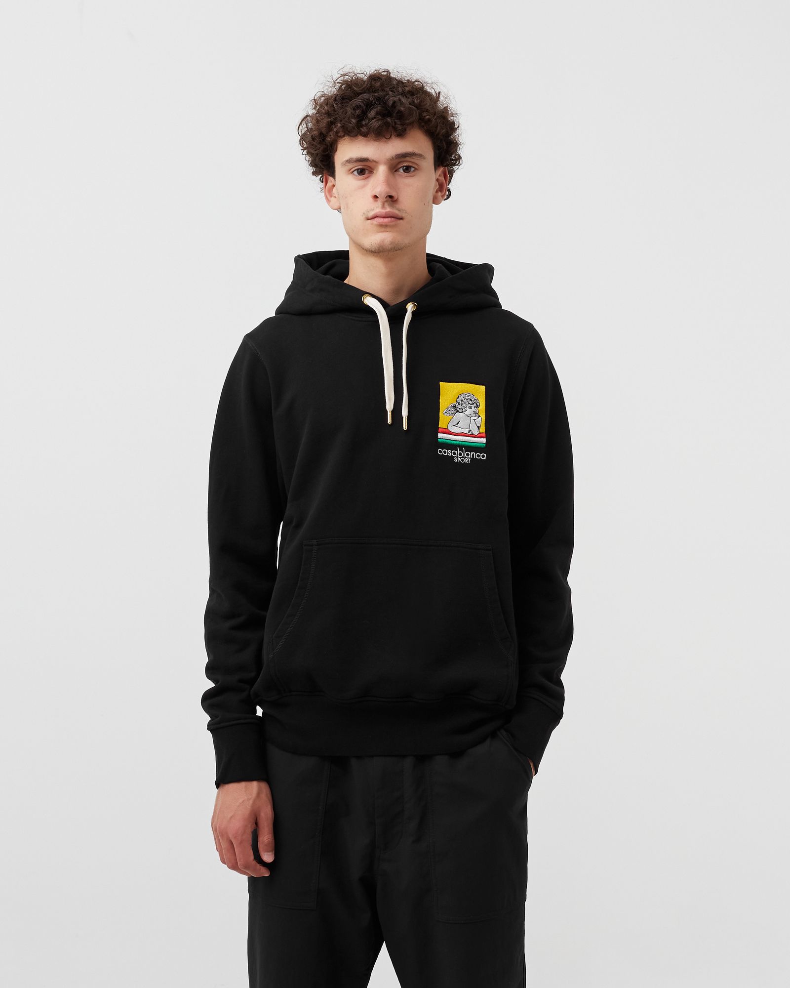 RACING ICON EMBROIDERED HOODIE