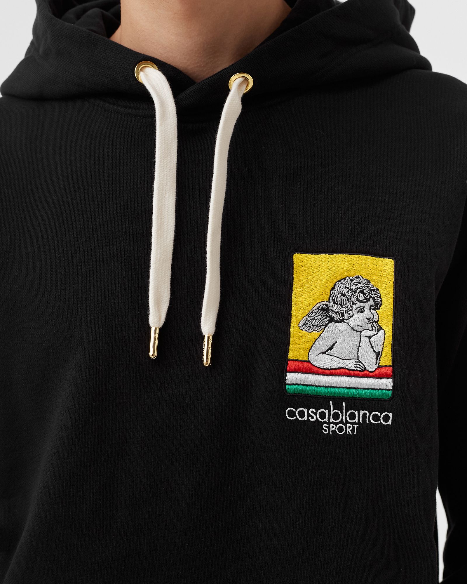 RACING ICON EMBROIDERED HOODIE