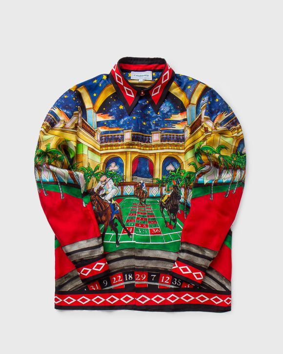 PRINTED SILK TWILL SHIRT