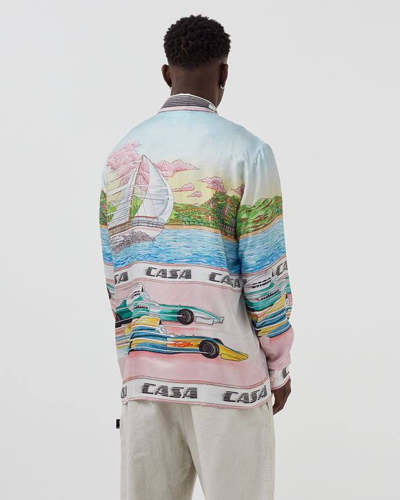 PRINTED SILK TWILL SHIRT