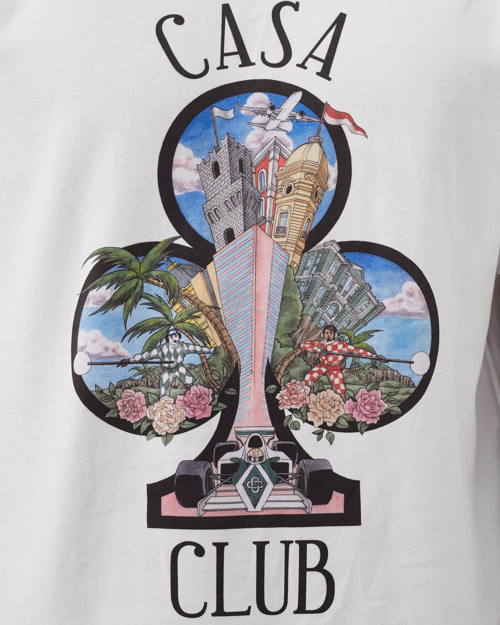 CASA CLUB PRINTED TEE