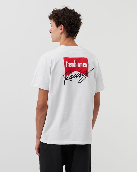 Casablanca CASA RACING DOUBLE SIDED TEE White | BSTN Store