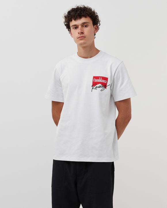 Casablanca CASA RACING DOUBLE SIDED TEE White | BSTN Store