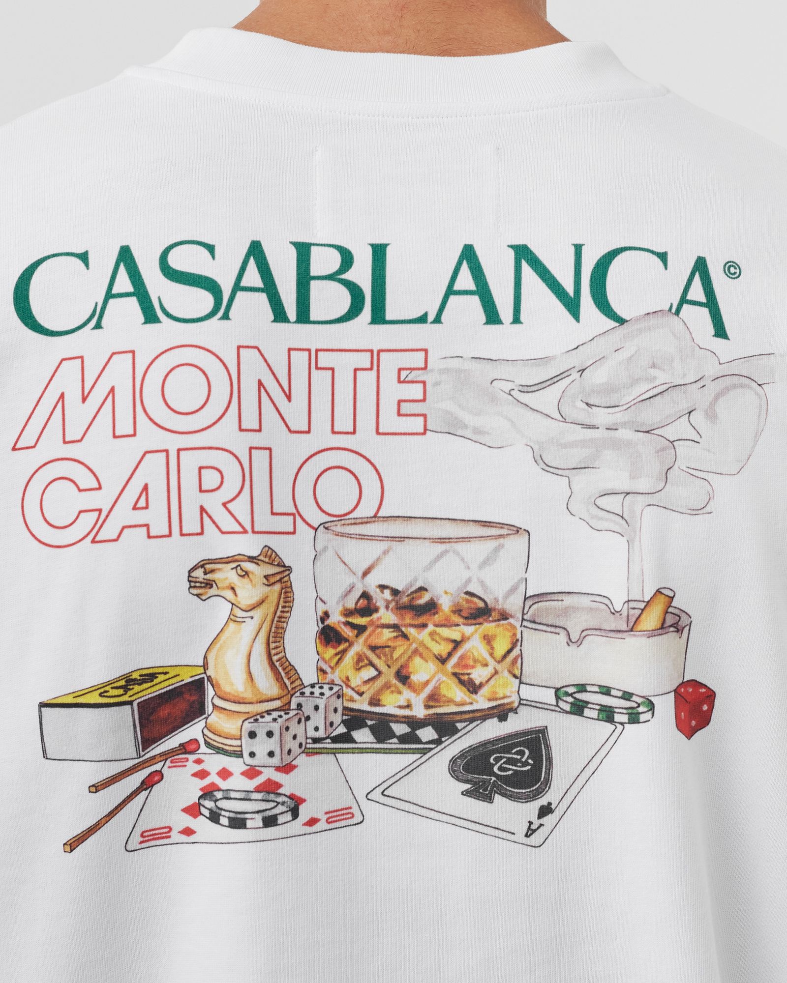 CASINO DOUBLE SIDED TEE