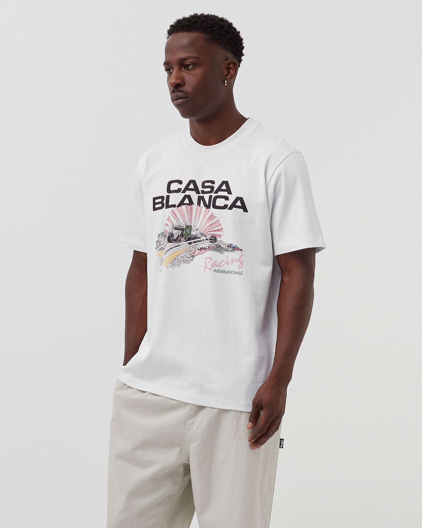 RACING SHELL PRINTED TEE