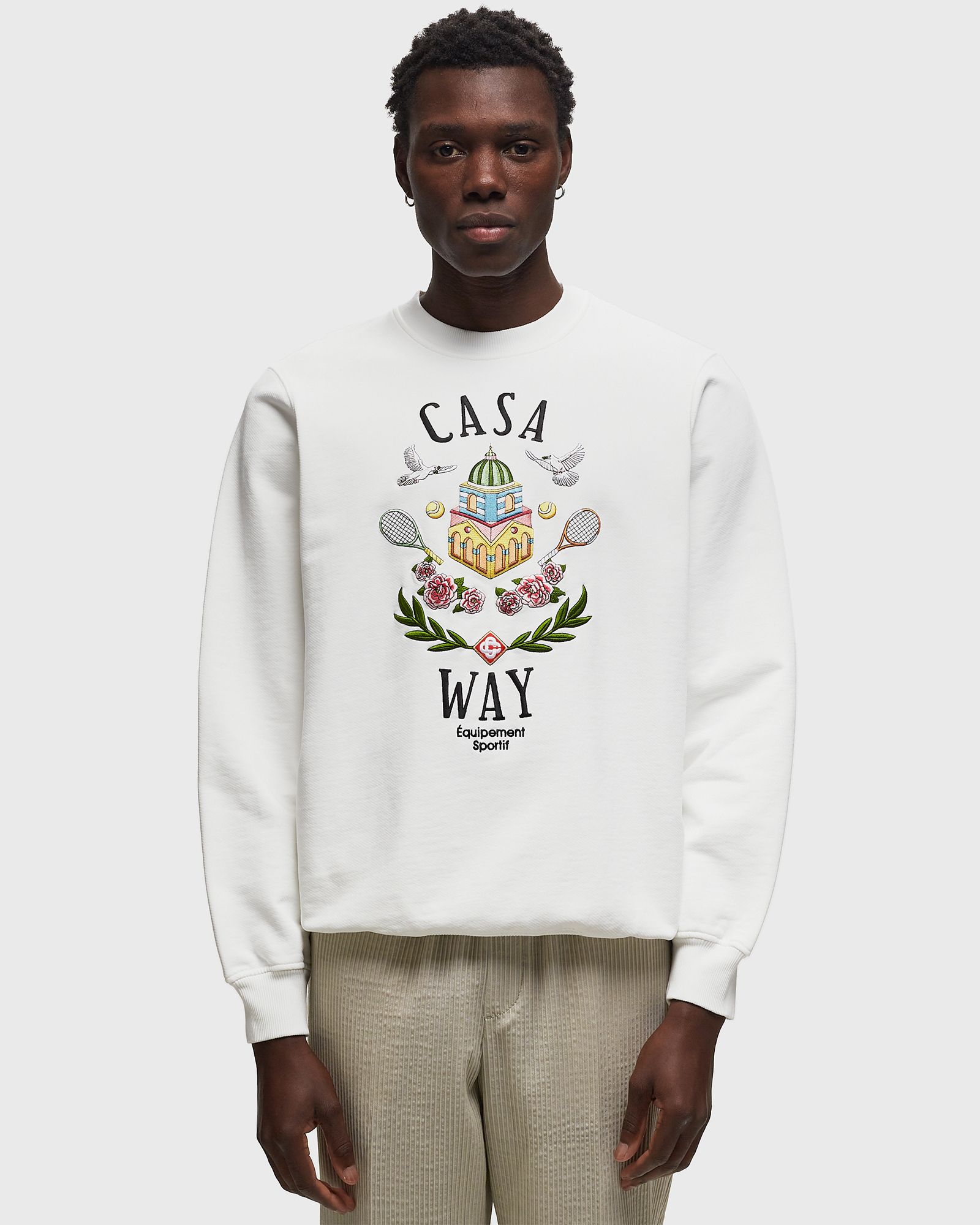 CASA WAY EMBROIDERED UNISEX SWEATSHIRT